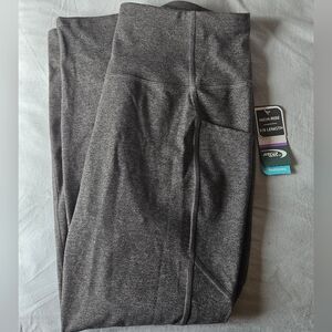 MTA Sport Gray High-Rise 7/8 Leggings